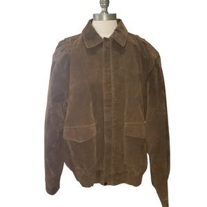 CT1402a BURK'S BAY Ladies SUEDE JACKET XL